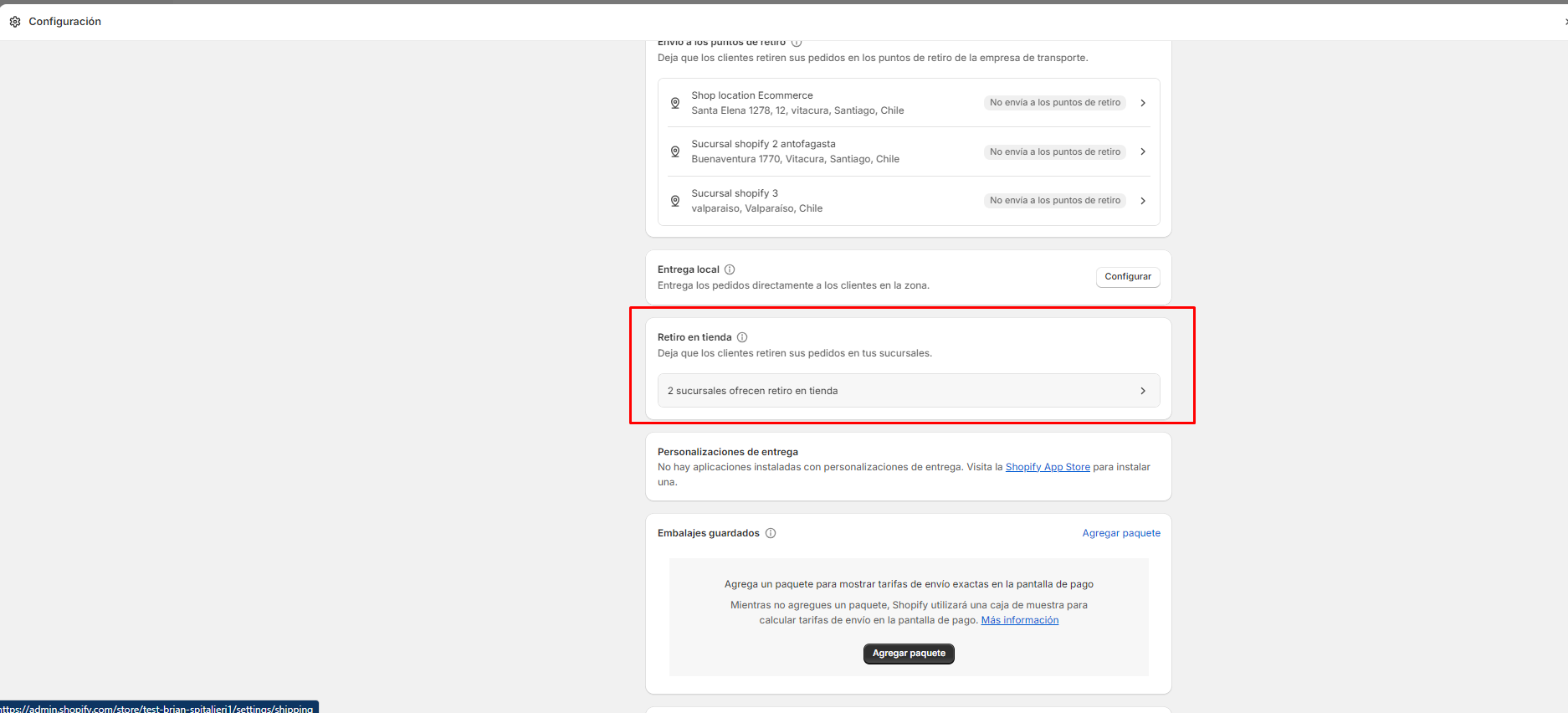 ¿cómo Configurar Retiro En Tienda Correctamente En Shopify Centro De Ayuda Shipitemk 5386
